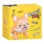 Музыкальная игрушка 690-19 кот, 16см, ходит музыка, 2 цвета, на бат-ке, в кор-ке