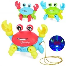 Музыкальная игрушка краб 776-5 со светом и музыкой