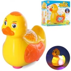 Музыкальная уточка BabyToys 800-4 со светом и звуком