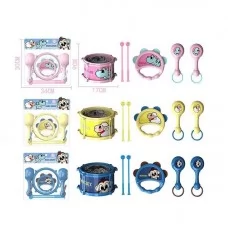 Набор детских музыкальных инструментов BabyToys 8044 барабан