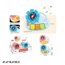 Дитяче піаніно BabyToys 8876-1B з музикою і світлом