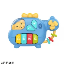 Орган HE0571 гелікоптер батар.муз.світ.кор.19*5*16,5 