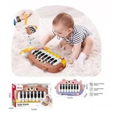 Детский синтезатор BabyToys 6224 с подсветкой и звуками животных