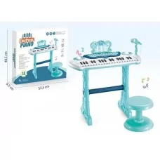 Детский синтезатор BabyToys 883F с микрофоном и подсветкой Детский синтезатор BabyToys 883F с микрофоном и подсветкой