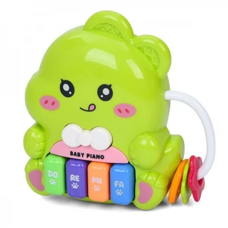 Детское пианино BabyToys с музыкой и звуками животных