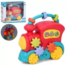 Дитяче піаніно паровоз BabyToys 855-196A зі звуками та світлом