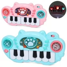 Детское пианино BabyToys 886 с музыкой и светом