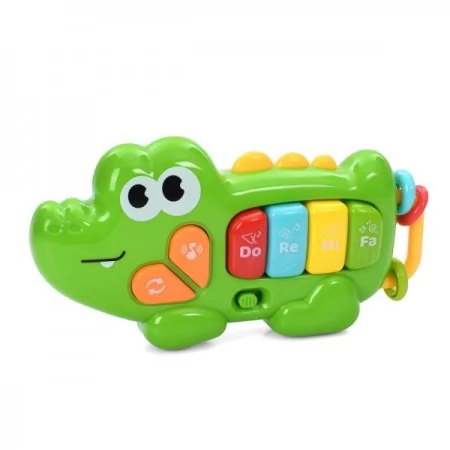 Дитяче піаніно BabyToys HE0567 з музикою та світлом Дитяче піаніно BabyToys HE0567 з музикою та світлом