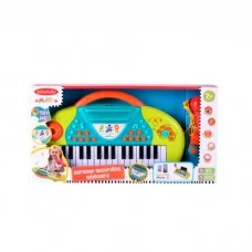 Детское пианино BabyToys LML7710 с микрофоном и светом