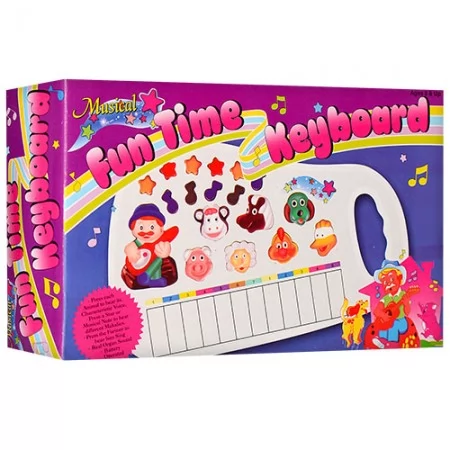 Детское пианино BabyToys M 0381 с музыкой на батарейках