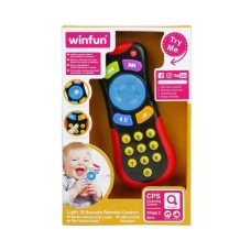Пульт WIN FUN 0723B-NL 16,5см, муз, звук, світло, на бат-ці, в кор-ці Пульт WIN FUN 0723B-NL 16,5см, муз, звук, світло, на бат-ці, в кор-ці