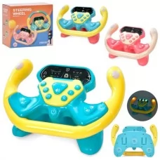 Музыкальный руль BabyToys 1963 со светом и звуком Музыкальный руль BabyToys 1963 со светом и звуком