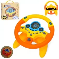Музыкальный руль BabyToys 2192E-10 со светом и звуком Музыкальный руль BabyToys 2192E-10 со светом и звуком