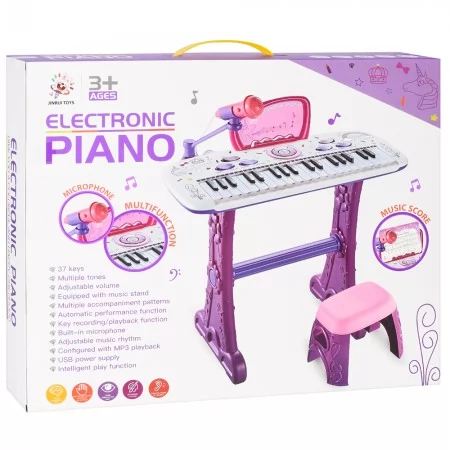 Дитячий синтезатор BabyToys 8808-9 37 клавіш з мікрофоном