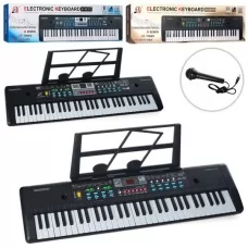 Синтезатор MQ022-23UF 61кл, запис, 16тонн, FM, USBвход, мікрофон, 2віда, на бат-ці, в кор