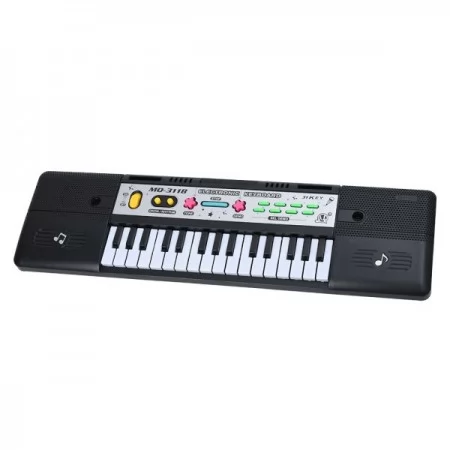 Синтезатор MQ3108-3118 42-12-4смсм, 31клавіша, мікрофон, демо, 2види, на бат-ці, USBшнур, в кор-ці, 45-12,5-5,5см