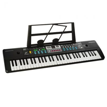 Детский синтезатор BabyToys MQ6111-12 с микрофоном 61 клавиша Детский синтезатор BabyToys MQ6111-12 с микрофоном 61 клавиша
