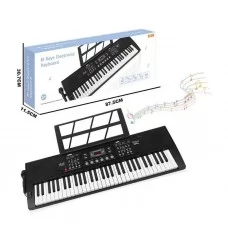 Детский синтезатор BabyToys R 677 с микрофоном 61 клавиша