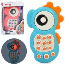 Детский телефон BabyToys 6226 морской конек со светом и музыкой
