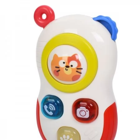 Игрушечный телефон BabyToys 66012 с музыкой и светом