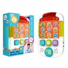 Обучающий телефон BabyToys 7783 со звуком и музыкой