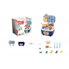 Игровой набор кухня, плита, продукты, посуда, 10 предметов 771-7
