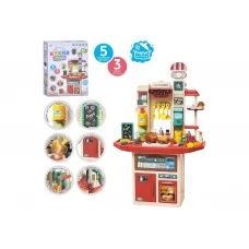 Игровая кухня с паром M6009 I UA, 110 см, свет и звук, вода и продукты, Limo Toy