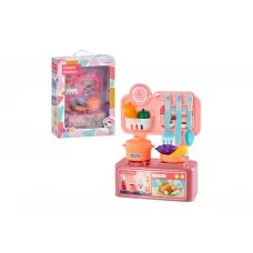 Игровой набор кухня, плита, посуда, аксессуары 599-2 Игровой набор кухня, плита, посуда, аксессуары 599-2