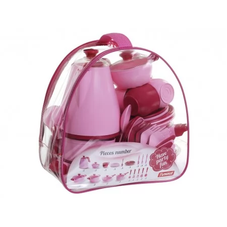 Детская посудка розовый Cooking Set 39 предметов Юніка 71764 Детская посудка розовый Cooking Set 39 предметов Юніка 71764