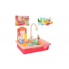 Детская игрушечная кухня игровая с водой WD-P42, 39,5 см, льющаяся вода, Limo Toy