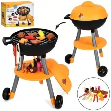 Игровой набор барбекю BabyToys XS-25093 с посудой и продуктами Игровой набор барбекю BabyToys XS-25093 с посудой и продуктами