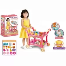 Фигурки для игры 009-061 тележка для продуктов, 35-52-в45,5см, посуда, продукты (на липучке), тостер(механич.), в коробке, 30-42-14см Фигурки для игры 009-061 тележка для продуктов, 35-52-в45,5см, посуда, продукты (на липучке), тостер(механич.), в коробке, 30-42-14см