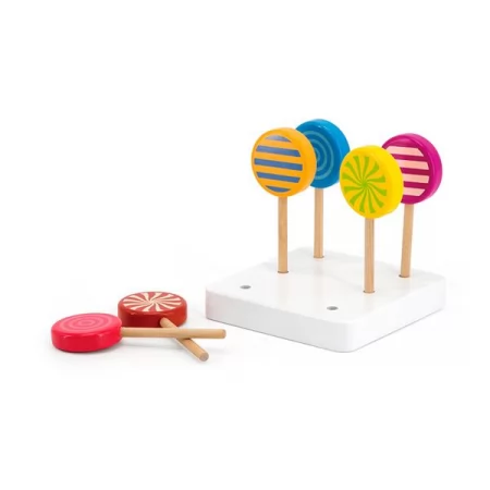Игрушечные продукты Viga Toys Леденцы из дерева 6 шт.