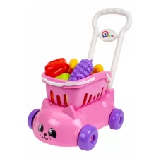 Игрушка "Тележка" 7563 "Technok Toys", 16 продуктов, в коробке Игрушка "Тележка" 7563 "Technok Toys", 16 продуктов, в коробке