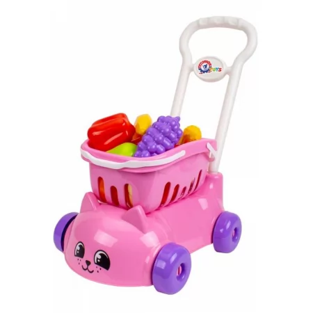 Игрушка "Тележка" 7563 "Technok Toys", 16 продуктов, в коробке