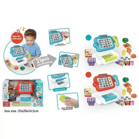 Игрушечный кассовый аппарат BabyToys со сканером и звуком