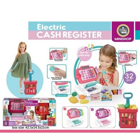 Кассовый аппарат BabyToys 66107 со звуком и подсветкой