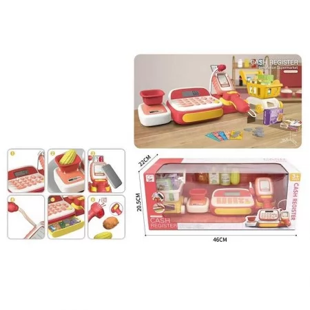 Игрушечный кассовый аппарат BabyToys 8102 со звуком