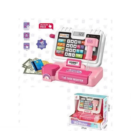 Игрушечный кассовый аппарат BabyToys CF 8248 со звуком и светом