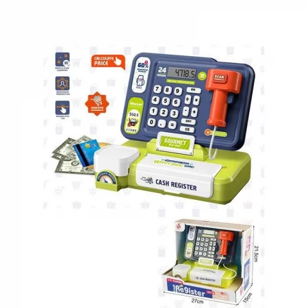 Игрушечный кассовый аппарат BabyToys CF 8251 со звуком и светом