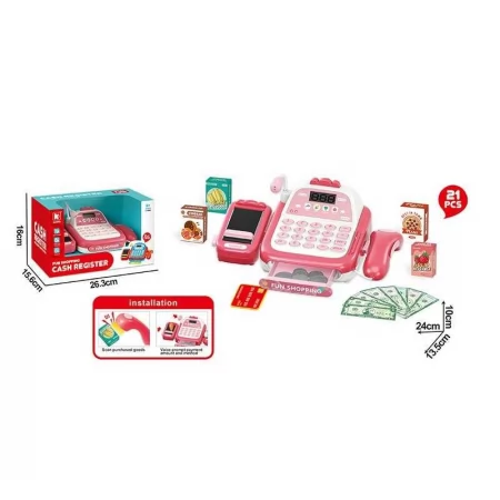 Кассовый аппарат BabyToys G 268 AD со звуком и сканером