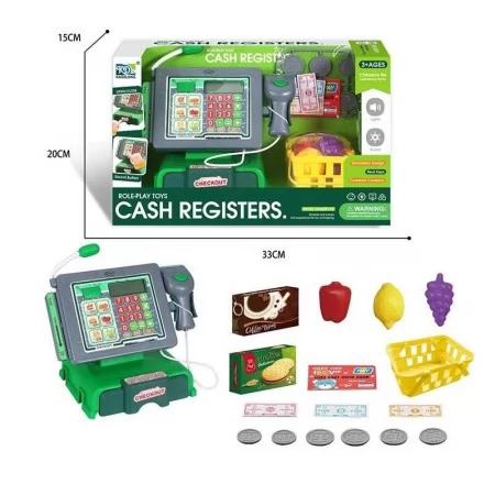 Игрушечный касса KDL 888-57 со звуком и сканером