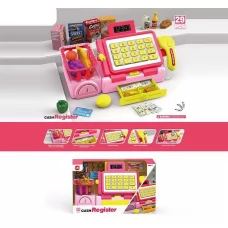 Касовий апарат LS 820 A 76 C 29 елементів, калькулятор, сканер для товарів, мікрофон для оголошень, ваги, муляжі продуктів, гроші, банківська картка, в коробці Касовий апарат LS 820 A 76 C 29 елементів, калькулятор, сканер для товарів, мікрофон для оголошень, ваги, муляжі продуктів, гроші, банківська картка, в коробці