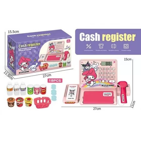 Іграшковий касовий апарат BabyToys QY 0087-11 для дівчаток