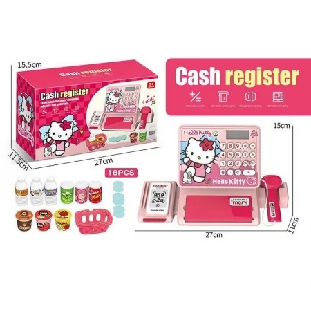 Іграшковий касовий апарат BabyToys QY 0087-12 пластиковий