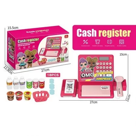 Іграшковий касовий апарат BabyToys QY 0087-16 для дівчаток