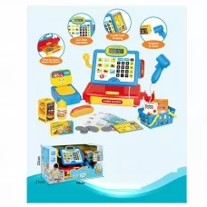 Игровой кассовый аппарат BabyToys 35578H со светом и звуком