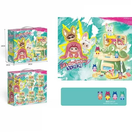 Детская кухня BabyToys 228-77 D пластиковая для девочки
