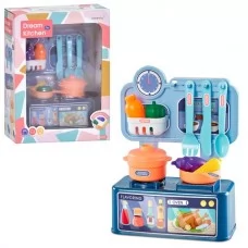 Игрушечная кухня BabyToys 599-1 с плитой и посудой