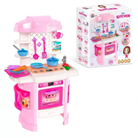 Игрушечная кухня Technok 6696 со светом и звуком 29 деталей